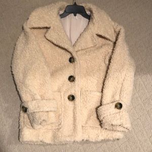 NWOT Authentic Free People Sherpa jacket